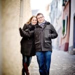 Hochzeitsfotograf beim Engagement Fotoshooting