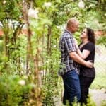 Fotoshooting im Rosengarten vom Schloss Böttstein - Hochzeitsfotograf